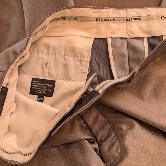 Vintage Gray Suit Timeless Elegance From Vinci - Picture 4 of 9